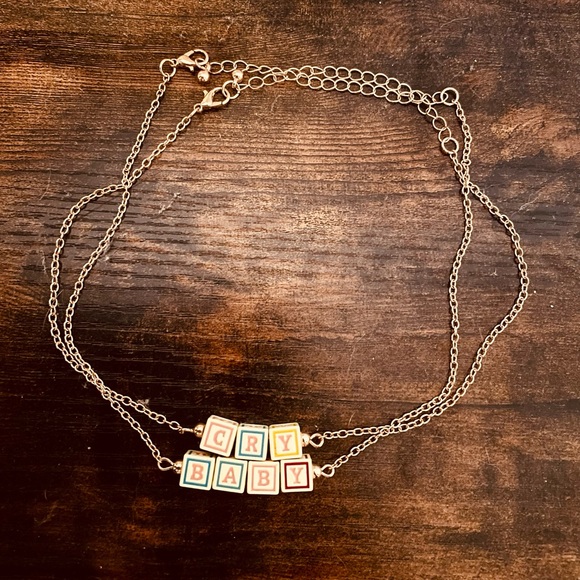 Melanie Martinez Crybaby Block Necklace Set - Picture 3 of 3